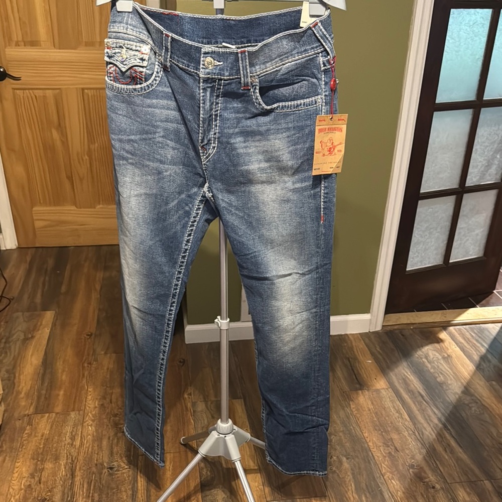 True Religion Blue Classic Pants